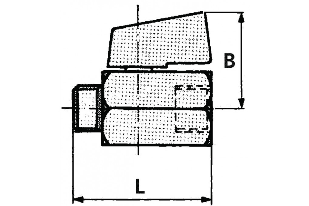 Mini Kugelhahn VALVE LINE 13mm 1 2 IG AG DN 15mm RIEGLER