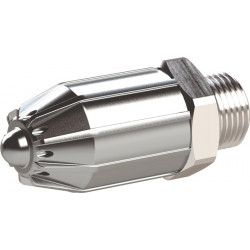 Runddüse AG Zink Druckguss,Alu.L.41mm AD 17mm RIEGLER