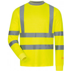 Warnschutz Langarm T Shirt OLEAS Gr.2XL (62 64) gelb SAFESTYLE