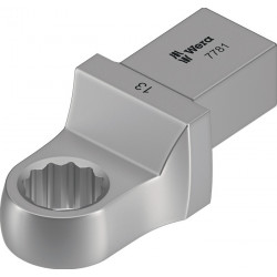 Einsteckringschlüssel 7781 SW 24mm 14x18mm CV Stahl WERA