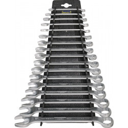 Ringmaulschlüsselsatz 603 17H 17 tlg.SW 6 24mm Form B Spezialstahl HAZET