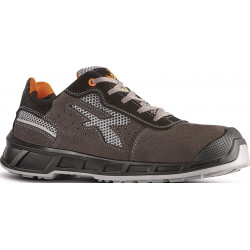 Sicherheitshalbschuh Mars Gr.43 W.11 grau grau S1P SRC ESD EN20345 Veloursleder