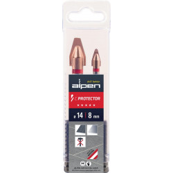 Fliesenbohrersatz C PROTECTOR 2 tlg.D.8 14mm ALPEN