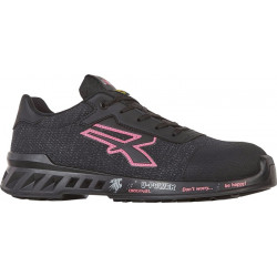Damensicherheitsschuh MICHELLE Gr.38 schwarz rosa S1P SRC ESD EN20345