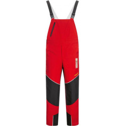 Schnittschutzlatzhose SPEIERLING Gr.48 rot schwarz gelb ELYSEE