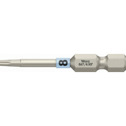 Bit 867 TORX® HF 1 4 Zoll TX 8 L.50mm m.Farbleitsystem WERA
