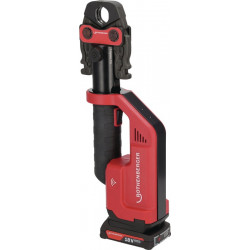 Akkupressm. ROMAX Compact III Basic SET1 AMP 19kN 15 35mm,1X2Ah,EU,o.Pressbacken