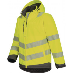 Warnschutzjacke ANDOMAR Gr.XXXL gelb grau ELYSEE