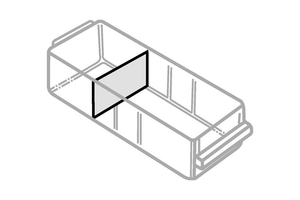 Trennwand B52xH35mm für