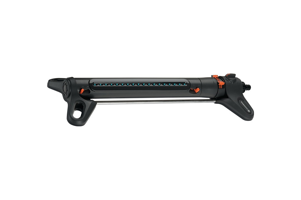 Viereckregner AquaZoom L 350 qm Stecksystem Kunststoff Metall GARDENA