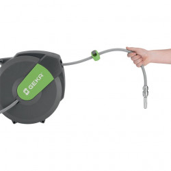 Wandschlauchbox K25 B.26cm T.62cm Kunststoff,PVC,MS GEKA Wandschlauchbox K25 B.26cm T.62cm Kunststoff,PVC,MS GEKA