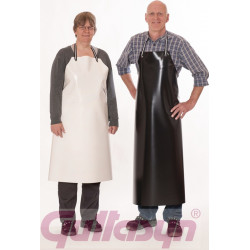 PVC Säureschürze Guttasyn® MR5 L.ca.120xB.ca.90cm weiß GUTTASYN