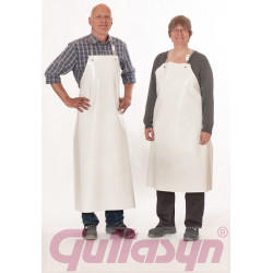 PVC Säureschürze Guttasyn® FR5 L.ca.120xB.ca.90cm weiß GUTTASYN PVC Säureschürze Guttasyn® FR5 L.ca.120xB.ca.90cm weiß GUTTASYN