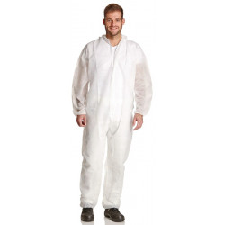 Einwegoverall Gr.XL Weiß PSA I DS SafetyWear Einwegoverall Gr.XL Weiß PSA I DS SafetyWear