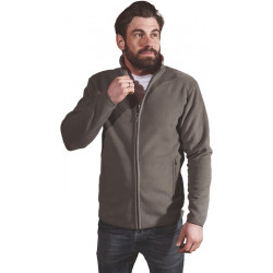 Men’s Double Fleece Jacket Gr.M steel gray PROMODORO Men’s Double Fleece Jacket Gr.M steel gray PROMODORO