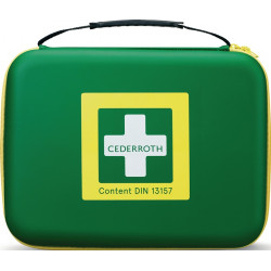 Erste Hilfe Tasche B310xH247xT80ca.mm grün CEDERROTH Erste Hilfe Tasche B310xH247xT80ca.mm grün CEDERROTH