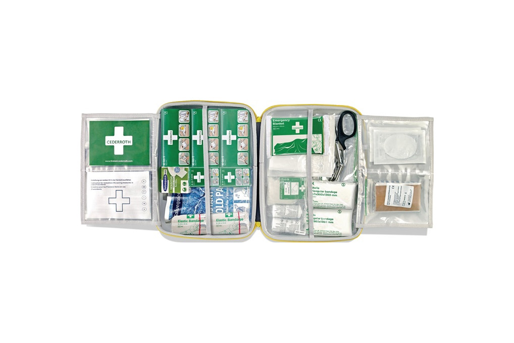 Erste Hilfe Tasche B310xH247xT80ca.mm grün CEDERROTH Erste Hilfe Tasche B310xH247xT80ca.mm grün CEDERROTH