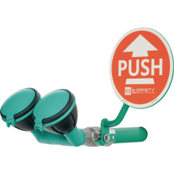 Augendusche ClassicLine m.zwei Brauseköpfen 45Grad Wm.Anschl.3 4AG Zoll B SAFETY