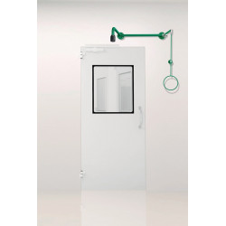 Notdusche Classicline m.Zugst.Über Tür Montage Anschl.3 4 IG Zoll B SAFETY Notdusche Classicline m.Zugst.Über Tür Montage Anschl.3 4 IG Zoll B SAFETY