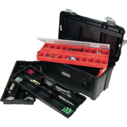 Werkzeugkoffer Toolbox 35 50 B580xT290xH285mm PP RAACO Werkzeugkoffer Toolbox 35 50 B580xT290xH285mm PP RAACO