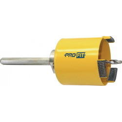 Lochsäge Concrete Light Dry D.133mm Schnitt T.65mm HSS Schaftausf.Click & Drill