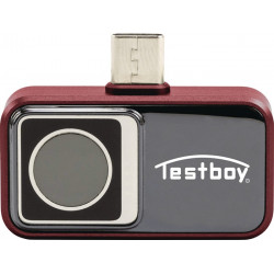 Wärmebildkamera TV 297 SMART ü.Handy 256x192 Bildpunkte 20 b. 400GradC TESTBOY Wärmebildkamera TV 297 SMART ü.Handy 256x192 Bildpunkte 20 b. 400GradC TESTBOY