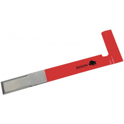 Stichaxt Gesamt L.400mm 3 seitig geschliffen,geh.CrV Stahl BISON