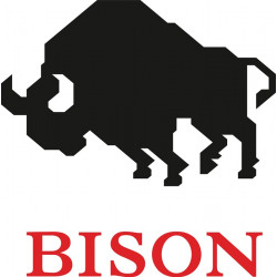 Stichaxt Gesamt L.400mm 3 seitig geschliffen,geh.CrV Stahl BISON