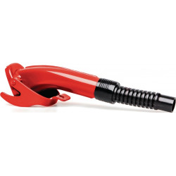Ausgießstutzen f.Benzin Diesel o.Fehlbetankungssperre L.280mm B.68mm rot Ausgießstutzen f.Benzin Diesel o.Fehlbetankungssperre L.280mm B.68mm rot