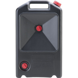 Ölwechselkanister 8l schwarz HDPE L300xB130xH500mm HÜNERSDORFF Ölwechselkanister 8l schwarz HDPE L300xB130xH500mm HÜNERSDORFF