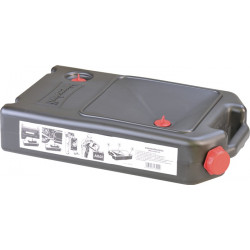 Ölwechselkanister 8l schwarz HDPE L300xB130xH500mm HÜNERSDORFF Ölwechselkanister 8l schwarz HDPE L300xB130xH500mm HÜNERSDORFF