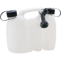 Kraftstoffdoppelkanister PROFI 3 1,5l natur HDPE L308xB145xH254mm HÜNERSDORFF