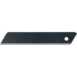 Abbrechklinge RAZAR BLACK L100xB18xS0,5mm 7 Sollbruchstellen 10 St. SB Karte Abbrechklinge RAZAR BLACK L100xB18xS0,5mm 7 Sollbruchstellen 10 St. SB Karte