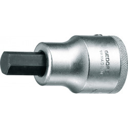Steckschlüsseleinsatz IN 32 3 4 Zoll Innen 6 kant SW 22mm L.80mm GEDORE