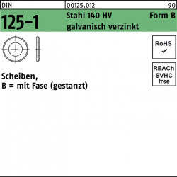 Unterlegscheibe DIN 125-1 Form