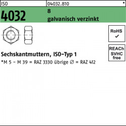 Sechskantmutter DIN 934 M 3 8