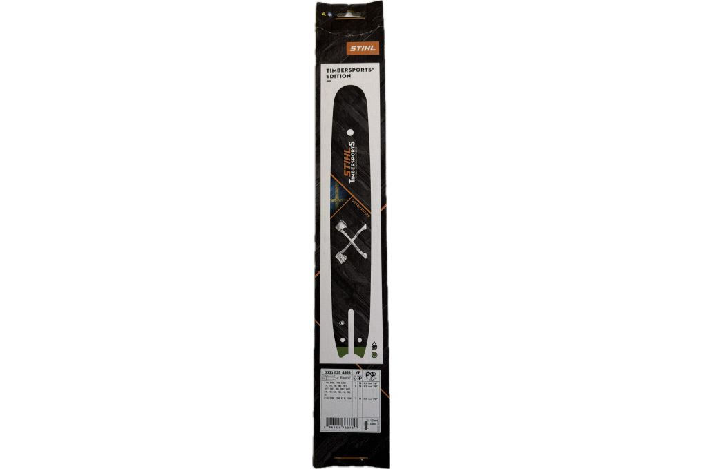 ROLLOMATIC E STIHL TimberSports® Design, Schiene R 35cm, 1,3mm, 3/8" P ROLLOMATIC E STIHL TimberSports® Design, Schiene R 35cm, 1,3mm, 3/8" P