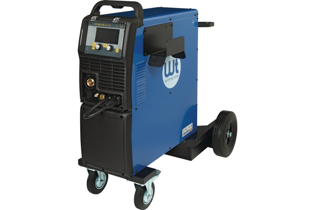 MIG MAG Schweißanlage WT MAG 205 Syn LCD o.Zub.30 200 A gasg.WELDING TEAM
