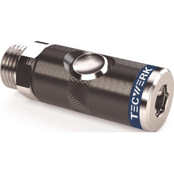 Druckknopf Sicherheitskupplung DN 7,4,AG AluNBR Gew.G 3 8 Zoll 16,66mm TECWERK