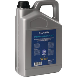 Sägekettenhaftöl BIO 52 mm² s (bei 40GradC) 5l Kanister TECWERK