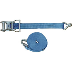 Zurrgurt DIN EN 12195 2 L.8m B.35mm m.Ratsche Spitzh.LC U 2000 daN TECWERK