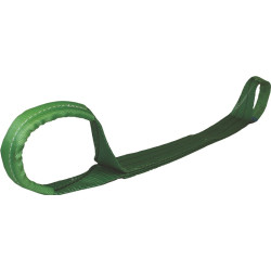 Hebeband DIN EN 1492 1 L.2m grün Tragf.einf.2000kg TECWERK