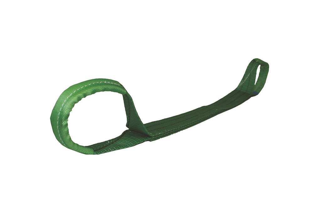 Hebeband DIN EN 1492 1 L.3m grün Tragf.einf.2000kg TECWERK