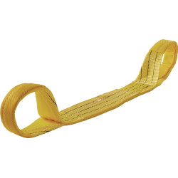 Hebeband DIN EN 1492 1 L.3m gelb Tragf.einf.3000kg TECWERK