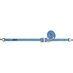 Zurrgurt DIN EN 12195 2 L.4m B.25mm m.Ratsche Spitzh.LC U 800 daN TECWERK Zurrgurt DIN EN 12195 2 L.4m B.25mm m.Ratsche Spitzh.LC U 800 daN TECWERK