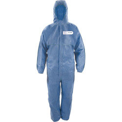 Schutzoverall CoverTex® Gr.XXL blau PSA III TECWERK Schutzoverall CoverTex® Gr.XXL blau PSA III TECWERK