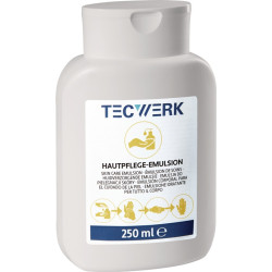 Hautpflege Emulsion 250ml silikonfrei,leicht parfümiert 24 TECWERK