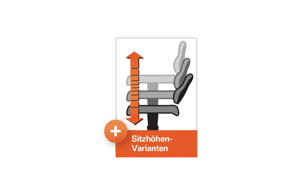 Arbeitsdrehstuhl Bodengleiter Integralschaum schwarz 440 620mm TECWERK Arbeitsdrehstuhl Bodengleiter Integralschaum schwarz 440 620mm TECWERK