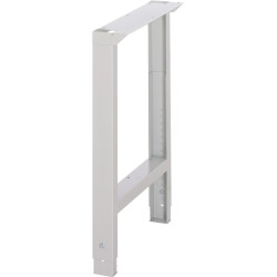 Werkbankfuß BK 650 verstellb.H750 1100xB70 120mm lichtgrau TECWERK Werkbankfuß BK 650 verstellb.H750 1100xB70 120mm lichtgrau TECWERK