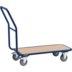 Plattformwagen Ladeflächen L850xB450mm STA blau Trgf.250kg Gesamt L.940mmTECWERK